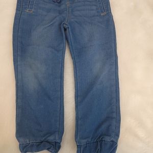 7 for all Mankind soft blue jogger denim size 5